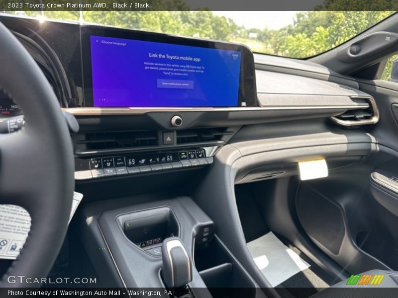 Controls of 2023 Crown Platinum AWD