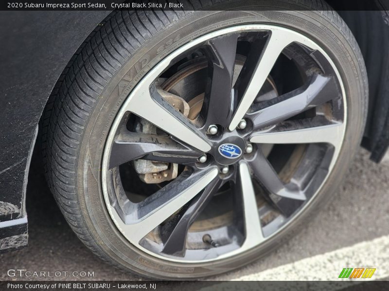 Crystal Black Silica / Black 2020 Subaru Impreza Sport Sedan