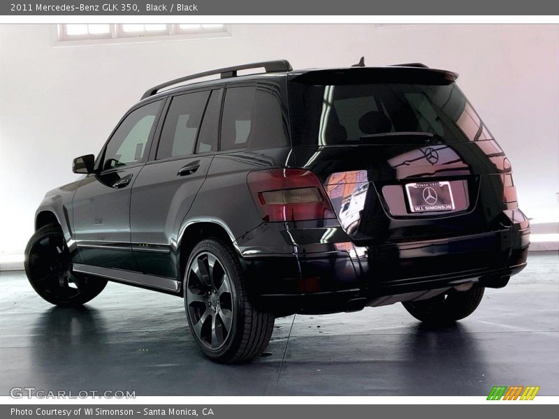 Black / Black 2011 Mercedes-Benz GLK 350