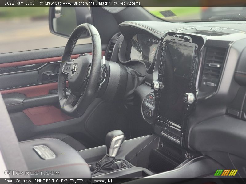 Dashboard of 2022 1500 TRX Crew Cab 4x4