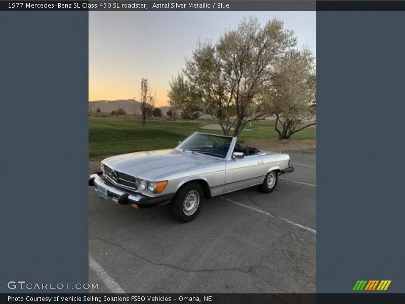  1977 SL Class 450 SL roadster Astral Silver Metallic