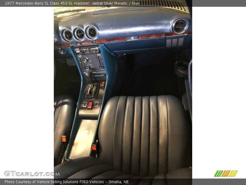 Front Seat of 1977 SL Class 450 SL roadster