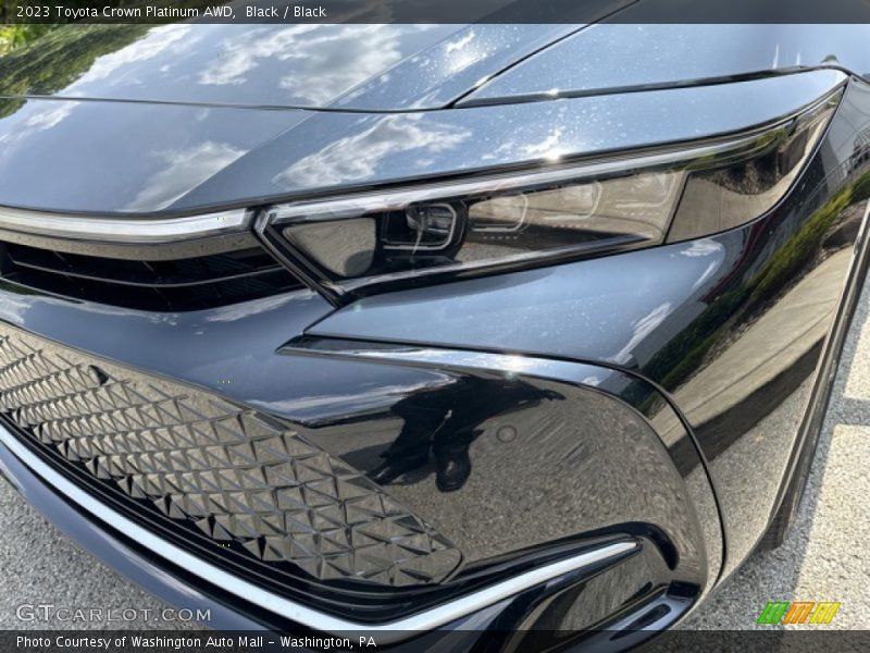 Black / Black 2023 Toyota Crown Platinum AWD