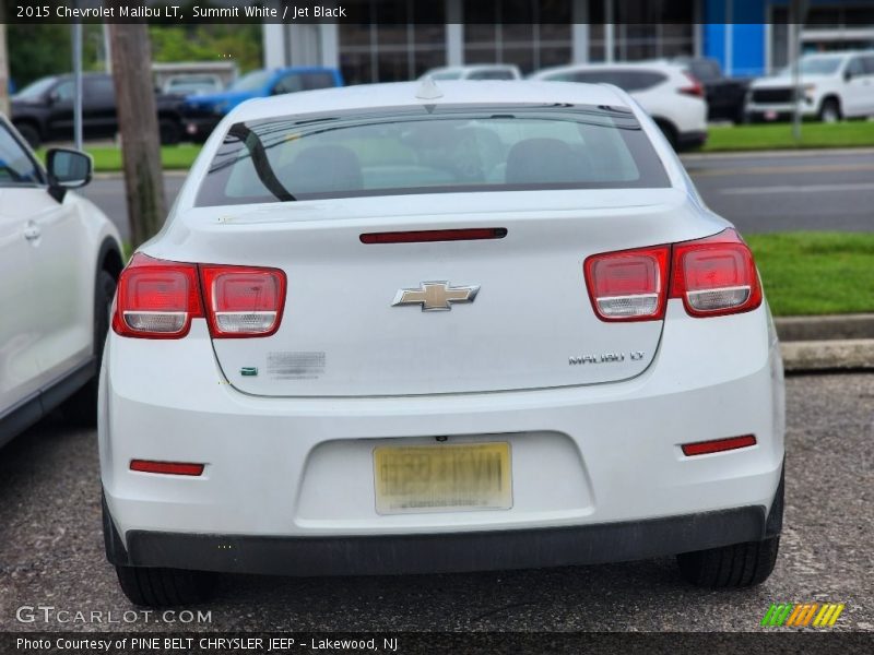Summit White / Jet Black 2015 Chevrolet Malibu LT