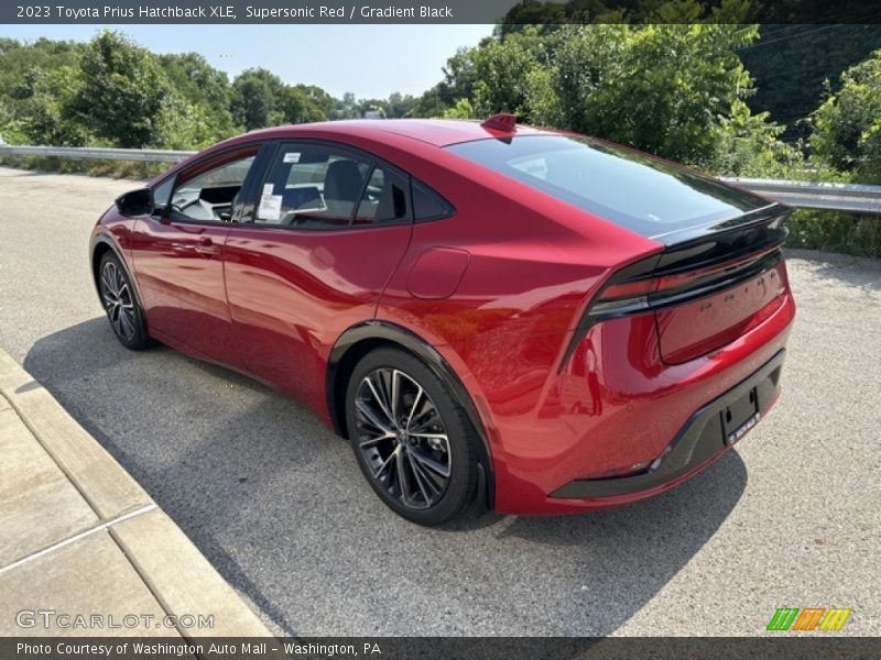  2023 Prius Hatchback XLE Supersonic Red