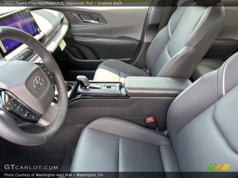 Supersonic Red / Gradient Black 2023 Toyota Prius Hatchback XLE