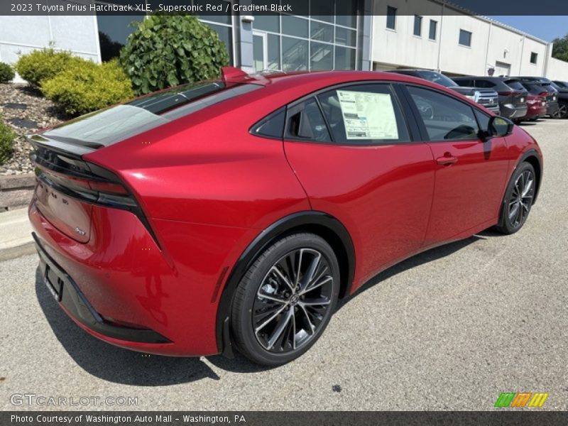  2023 Prius Hatchback XLE Supersonic Red
