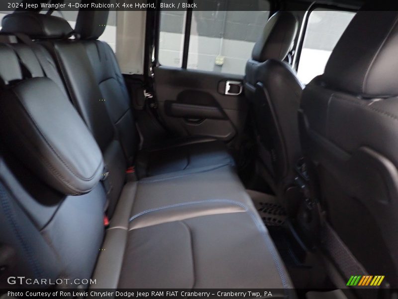 Black / Black 2024 Jeep Wrangler 4-Door Rubicon X 4xe Hybrid