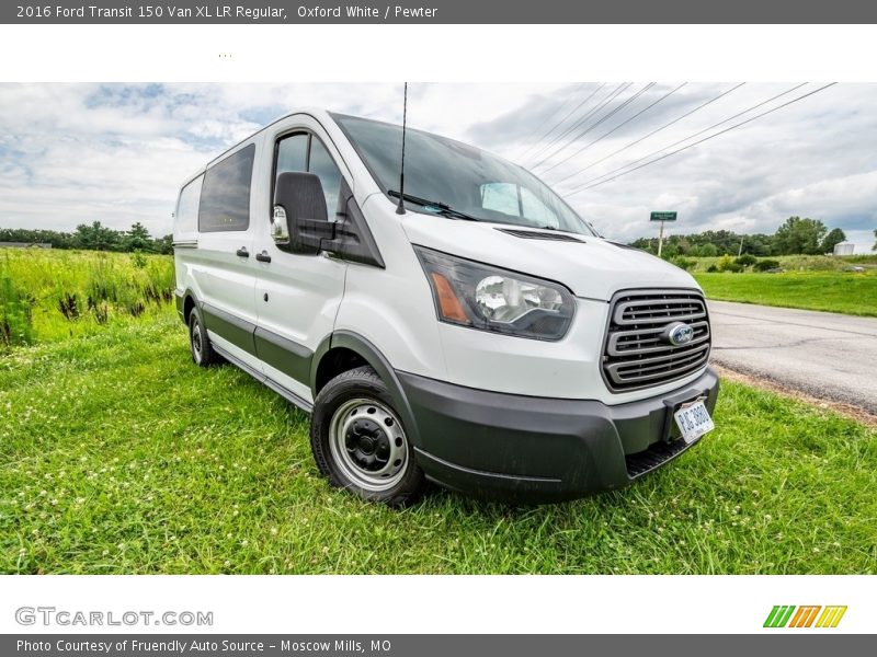 Oxford White / Pewter 2016 Ford Transit 150 Van XL LR Regular