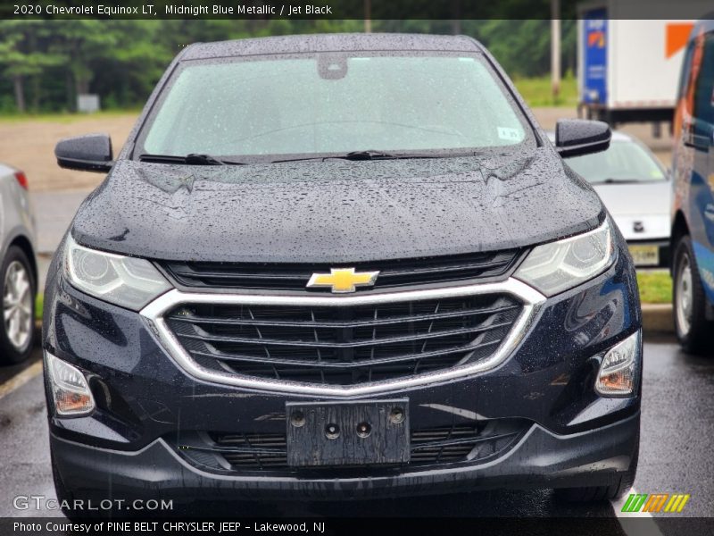 Midnight Blue Metallic / Jet Black 2020 Chevrolet Equinox LT