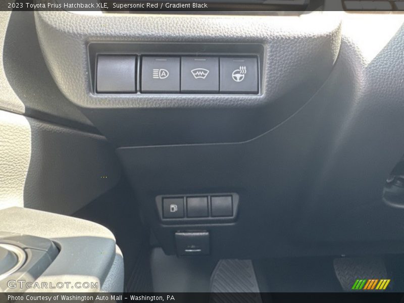 Supersonic Red / Gradient Black 2023 Toyota Prius Hatchback XLE