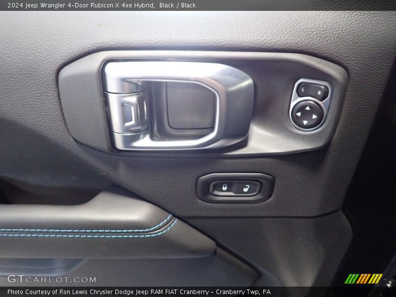 Black / Black 2024 Jeep Wrangler 4-Door Rubicon X 4xe Hybrid