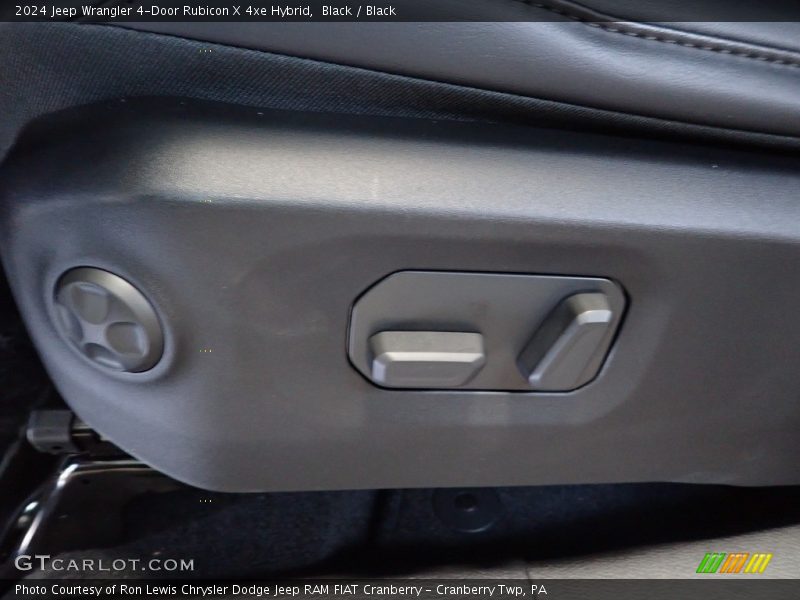 Black / Black 2024 Jeep Wrangler 4-Door Rubicon X 4xe Hybrid