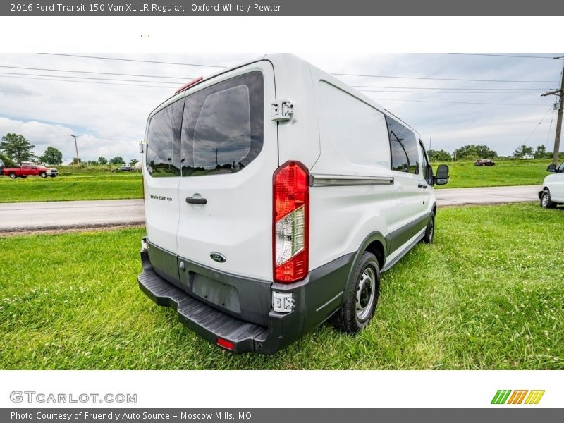 Oxford White / Pewter 2016 Ford Transit 150 Van XL LR Regular