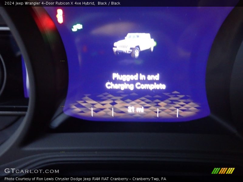 Black / Black 2024 Jeep Wrangler 4-Door Rubicon X 4xe Hybrid
