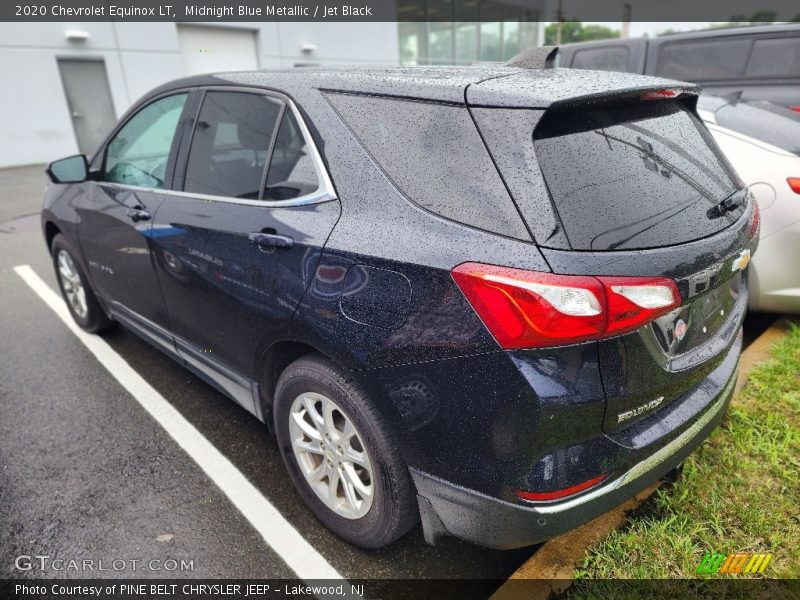 Midnight Blue Metallic / Jet Black 2020 Chevrolet Equinox LT