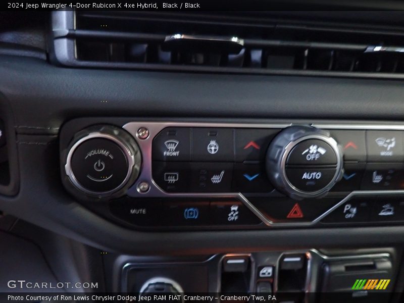 Black / Black 2024 Jeep Wrangler 4-Door Rubicon X 4xe Hybrid