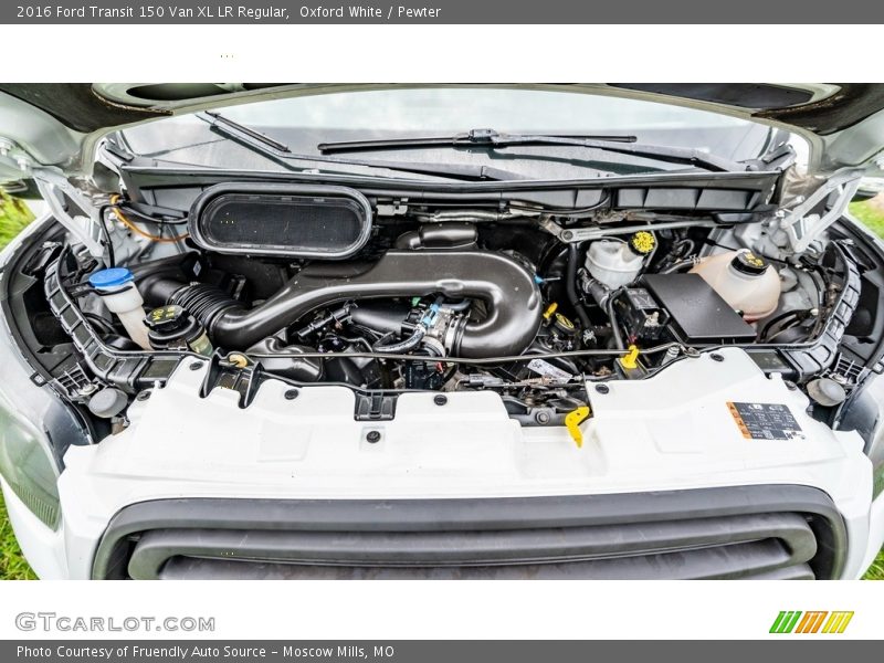 Oxford White / Pewter 2016 Ford Transit 150 Van XL LR Regular