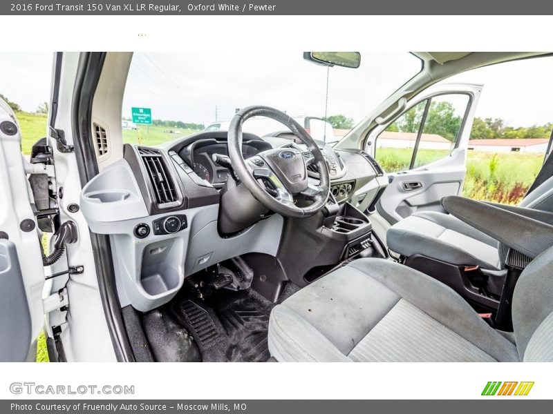 Oxford White / Pewter 2016 Ford Transit 150 Van XL LR Regular