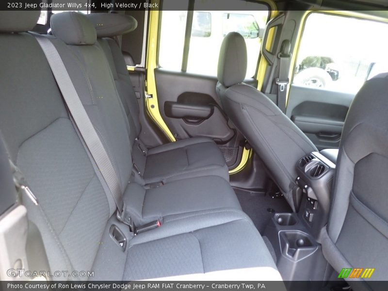 High Velocity / Black 2023 Jeep Gladiator Willys 4x4