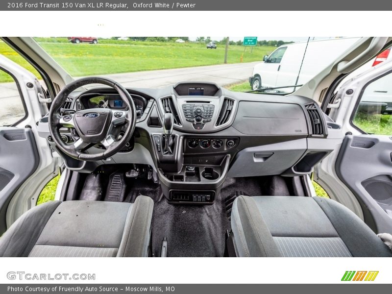 Oxford White / Pewter 2016 Ford Transit 150 Van XL LR Regular
