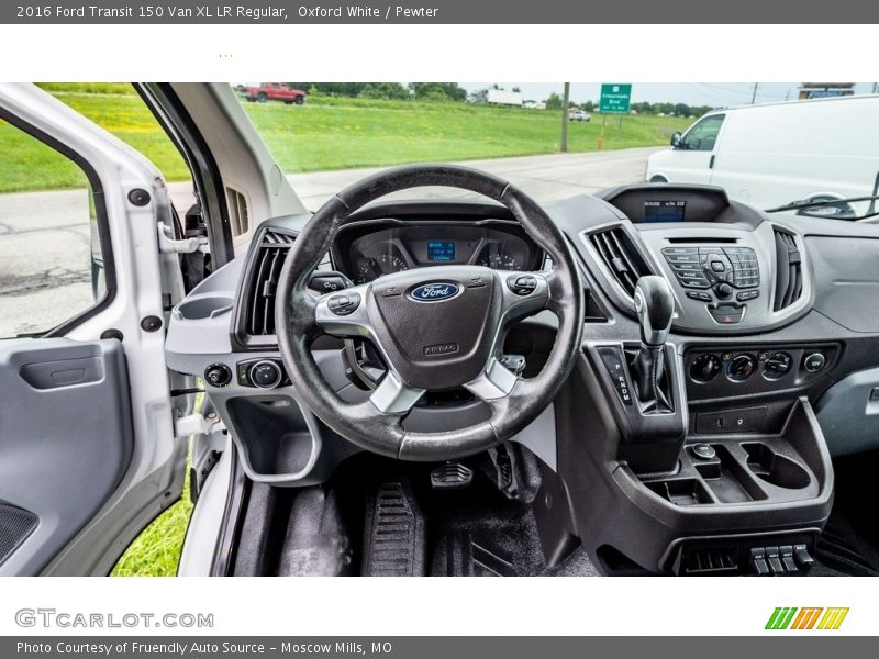 Oxford White / Pewter 2016 Ford Transit 150 Van XL LR Regular