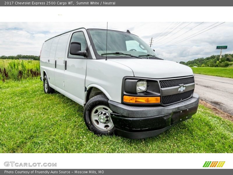Summit White / Neutral 2017 Chevrolet Express 2500 Cargo WT