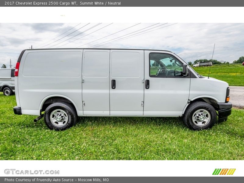 Summit White / Neutral 2017 Chevrolet Express 2500 Cargo WT