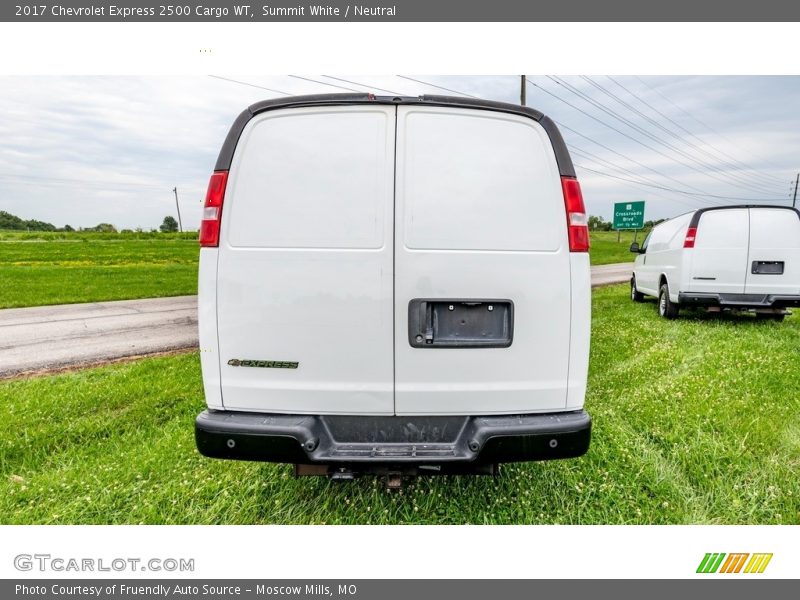 Summit White / Neutral 2017 Chevrolet Express 2500 Cargo WT