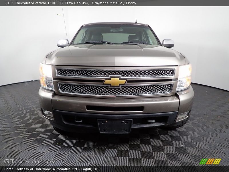 Graystone Metallic / Ebony 2012 Chevrolet Silverado 1500 LTZ Crew Cab 4x4