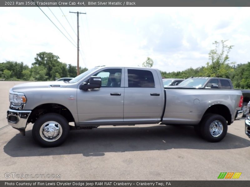 Billet Silver Metallic / Black 2023 Ram 3500 Tradesman Crew Cab 4x4