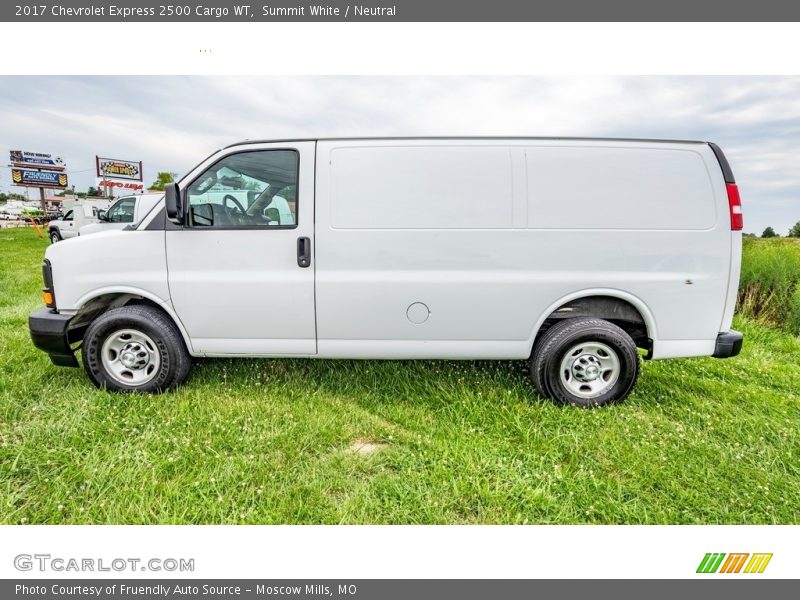 Summit White / Neutral 2017 Chevrolet Express 2500 Cargo WT