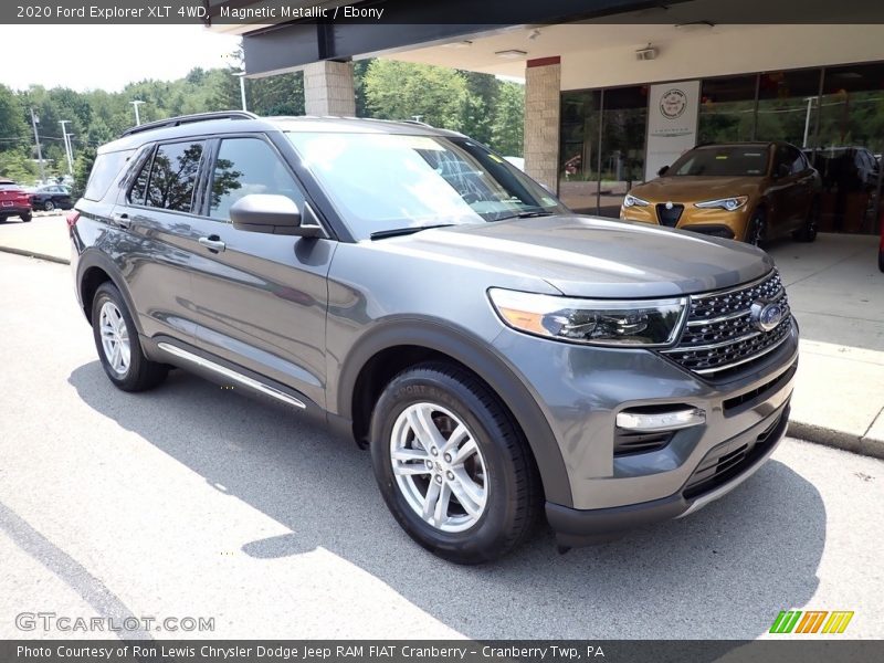 Magnetic Metallic / Ebony 2020 Ford Explorer XLT 4WD