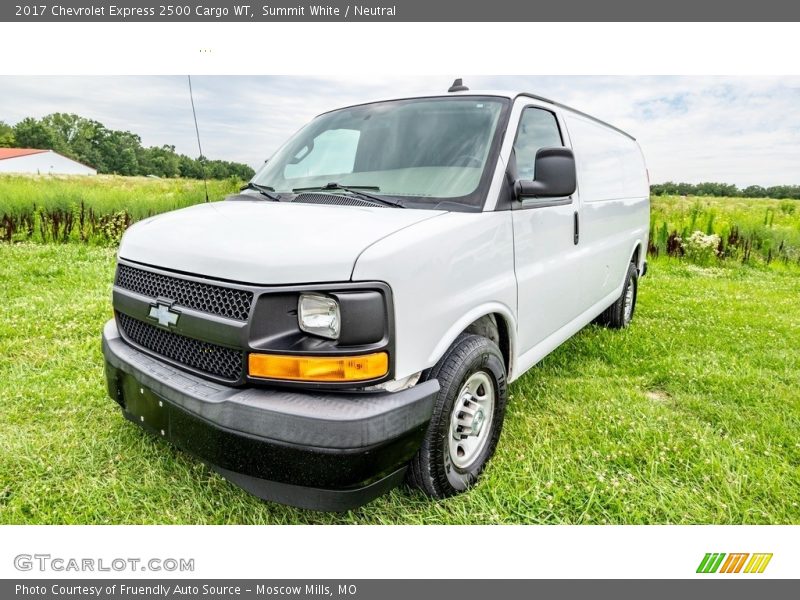 Summit White / Neutral 2017 Chevrolet Express 2500 Cargo WT