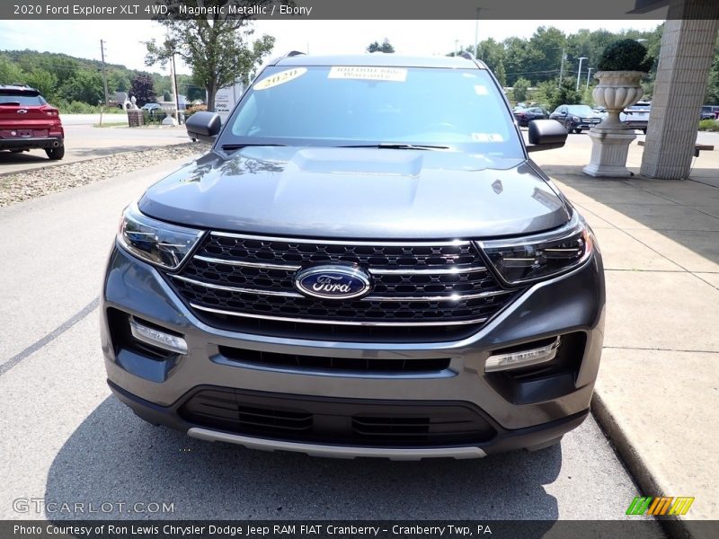 Magnetic Metallic / Ebony 2020 Ford Explorer XLT 4WD