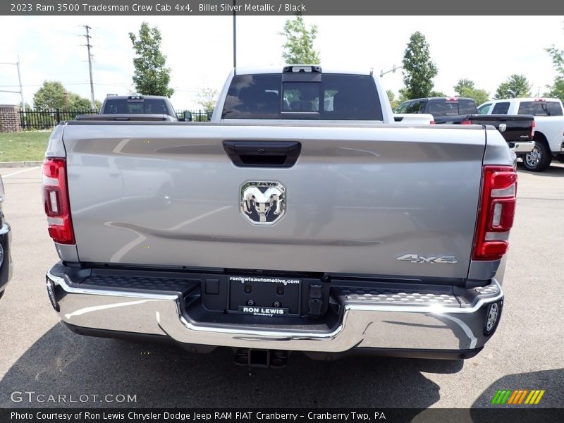 Billet Silver Metallic / Black 2023 Ram 3500 Tradesman Crew Cab 4x4