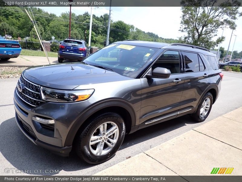 Magnetic Metallic / Ebony 2020 Ford Explorer XLT 4WD