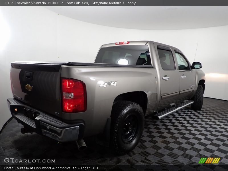 Graystone Metallic / Ebony 2012 Chevrolet Silverado 1500 LTZ Crew Cab 4x4