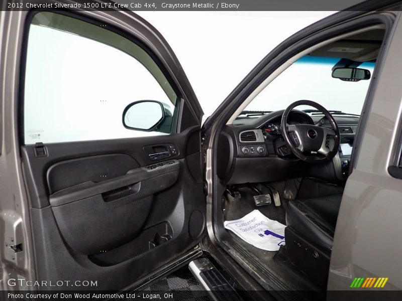 Graystone Metallic / Ebony 2012 Chevrolet Silverado 1500 LTZ Crew Cab 4x4