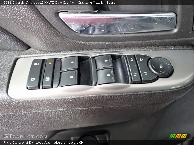 Graystone Metallic / Ebony 2012 Chevrolet Silverado 1500 LTZ Crew Cab 4x4