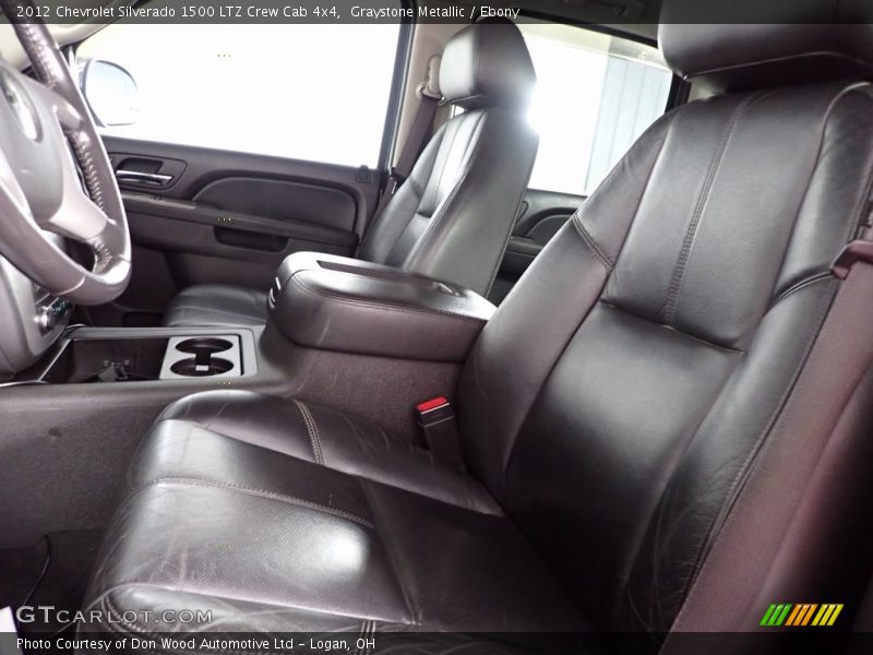 Graystone Metallic / Ebony 2012 Chevrolet Silverado 1500 LTZ Crew Cab 4x4