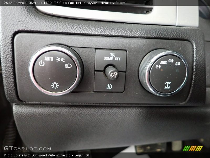 Graystone Metallic / Ebony 2012 Chevrolet Silverado 1500 LTZ Crew Cab 4x4