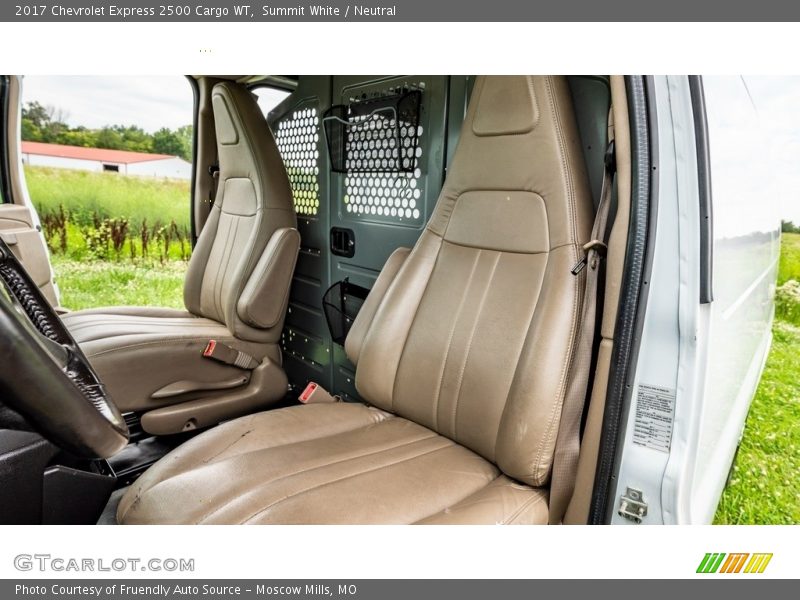 Summit White / Neutral 2017 Chevrolet Express 2500 Cargo WT