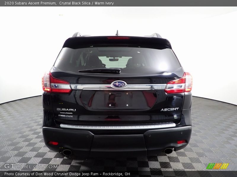 Crystal Black Silica / Warm Ivory 2020 Subaru Ascent Premium