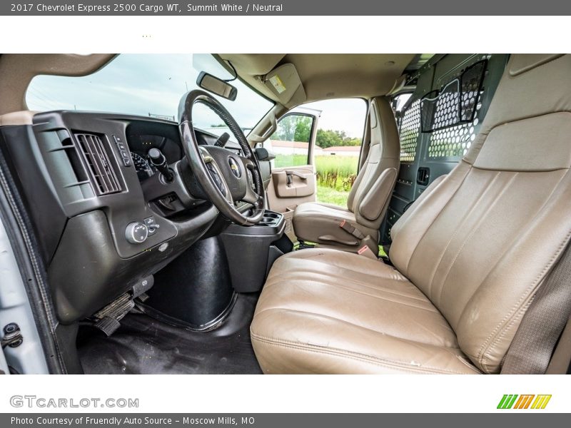 Summit White / Neutral 2017 Chevrolet Express 2500 Cargo WT