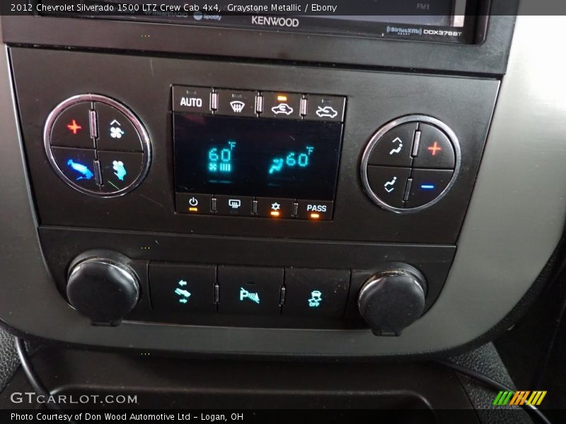 Graystone Metallic / Ebony 2012 Chevrolet Silverado 1500 LTZ Crew Cab 4x4