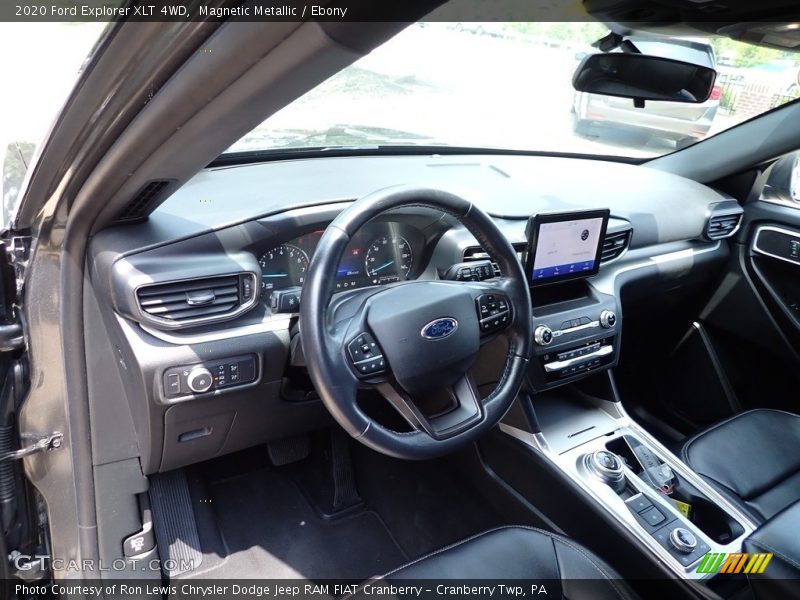 Magnetic Metallic / Ebony 2020 Ford Explorer XLT 4WD