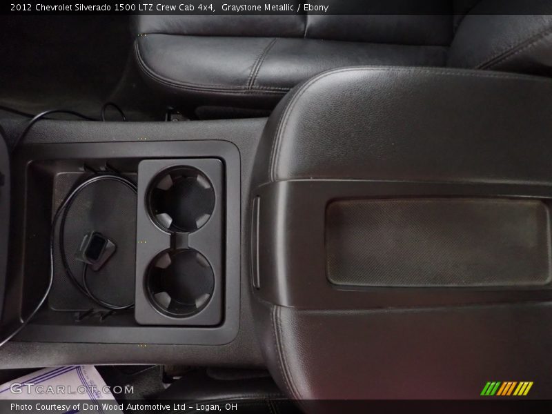 Graystone Metallic / Ebony 2012 Chevrolet Silverado 1500 LTZ Crew Cab 4x4