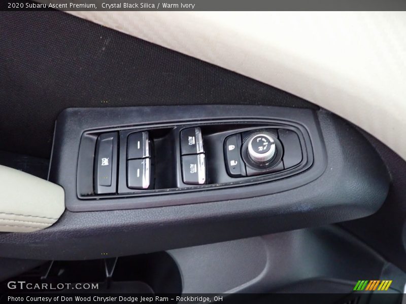 Crystal Black Silica / Warm Ivory 2020 Subaru Ascent Premium