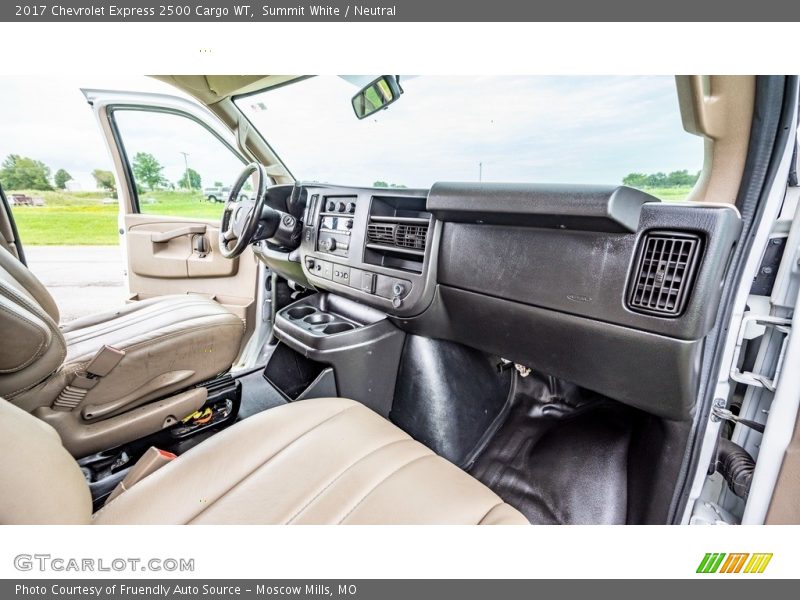 Summit White / Neutral 2017 Chevrolet Express 2500 Cargo WT